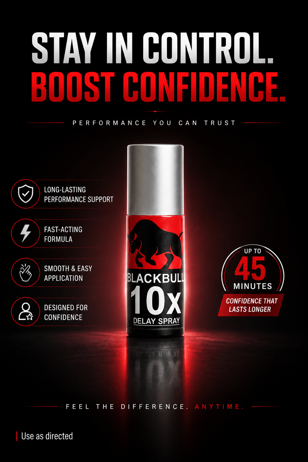 BLACK BULL 10X YOUR POWER AND TIME